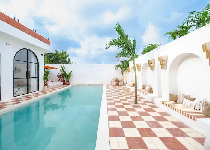Ocean View 4br Design With Lap Pool & Rooftop Jacuzzi Villa Jimbaran