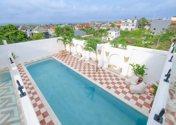 Villa Ocean View 4br Design With Lap Pool & Rooftop Jacuzzi *