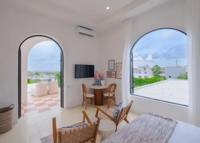 Ocean View 4br Design With Lap Pool & Rooftop Jacuzzi Jimbaran